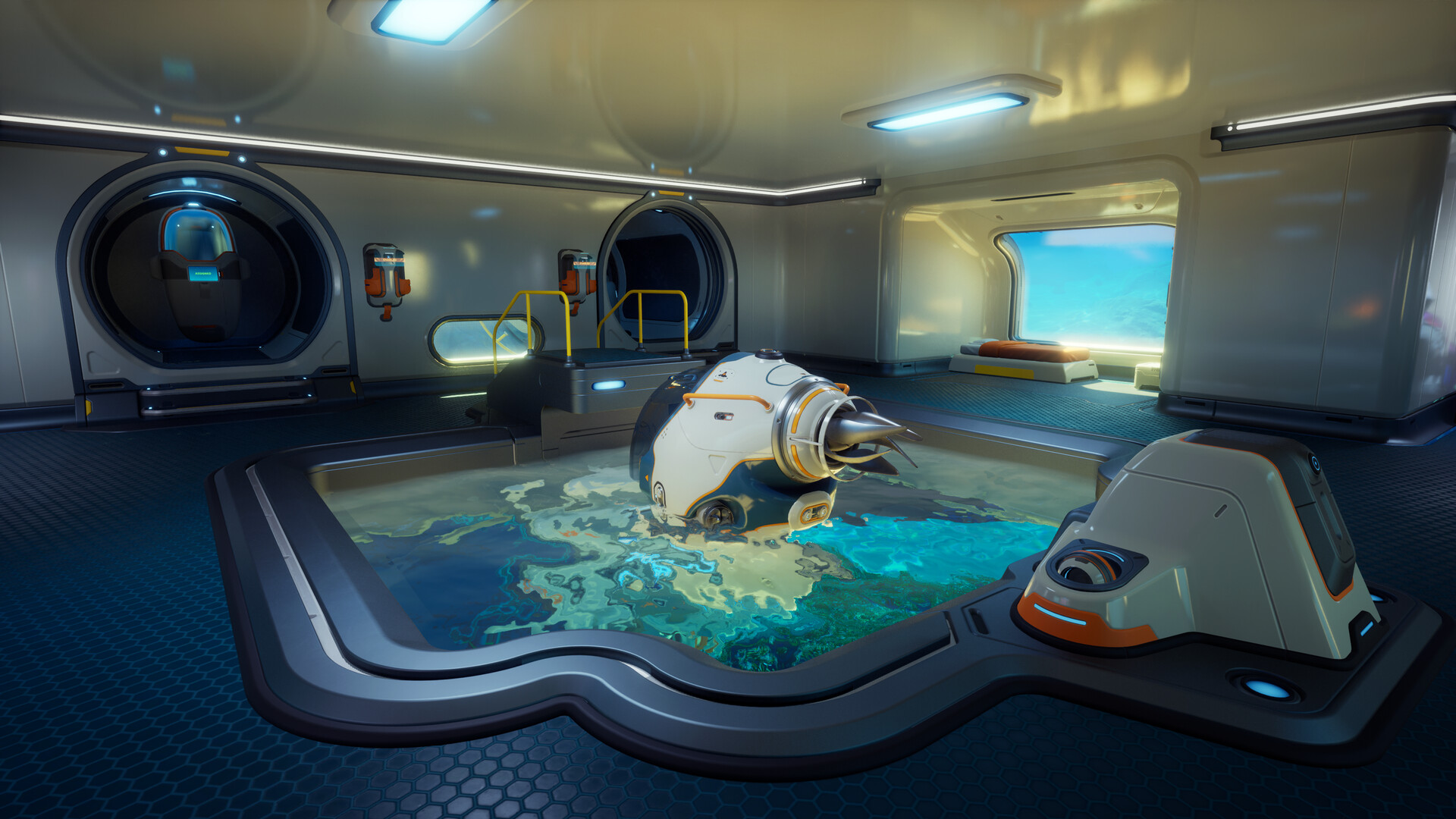 Official Subnautica 2 screenshot for the Subnautica 2 Vehicles Guide article
